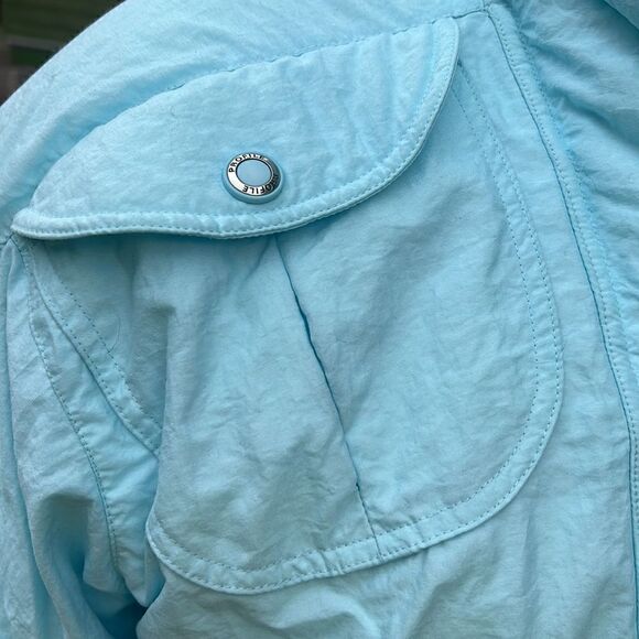 Profile Vintage Ski Down filled Puffer Jacket Coat Women’s 8 Sky Blue - Picture 6 of 16